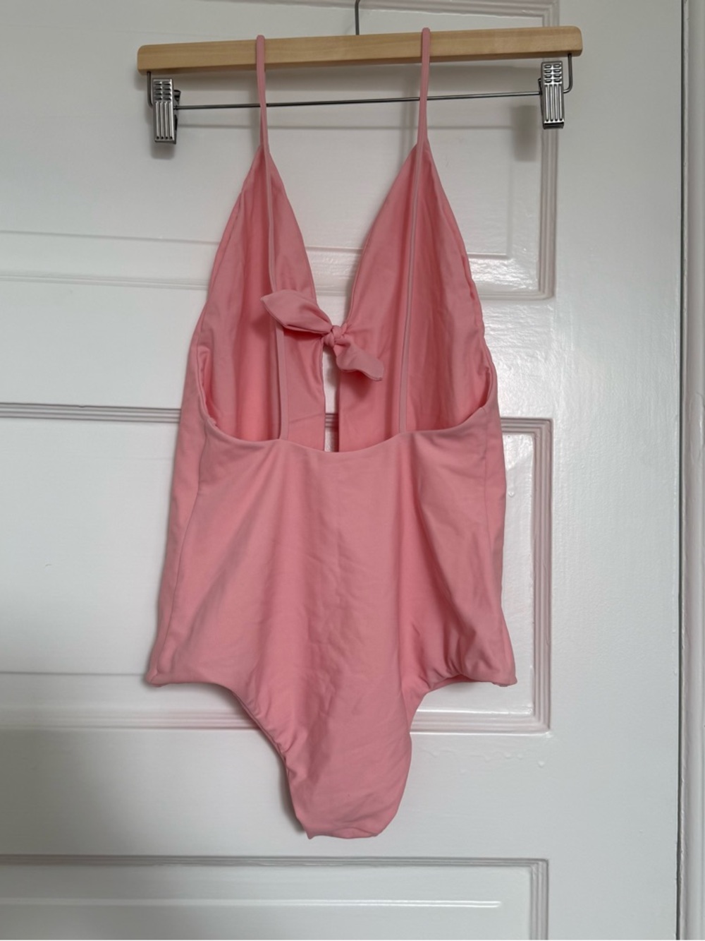 Aila Blue Frankie Tie-Front One-Piece Swimsuit - pink - Picture 6 of 6